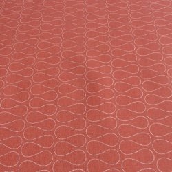 Voksdug Odine Stvet Rosa 140 cm