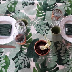 Rund voksdug med elastik 60 cm Outlet Jungle