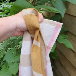 Viskestykke Mix Rosa/Pecan