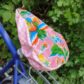 Cykelsadelovertrk Margit Andrea Pink Mix