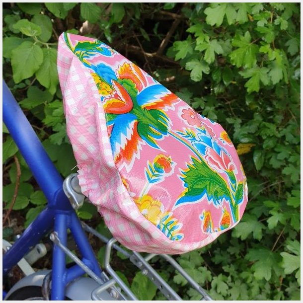 Cykelsadelovertrk Margit Andrea Pink Mix