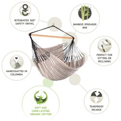 Habana kologisk Medium Hngestol Zebra 