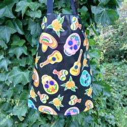 B�rneforkl�de Voksdug Sort Halloween