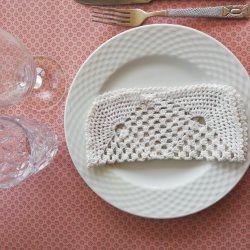 Au Maison Voksdug Belle Fleur Rosa 120 cm