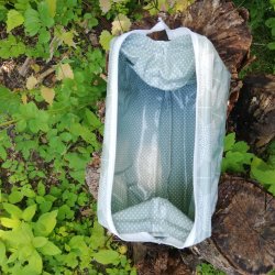 Toilettaske Gr�n Lotus - Au Maison