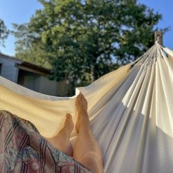 Modesta Latte kologisk Single Hngekje