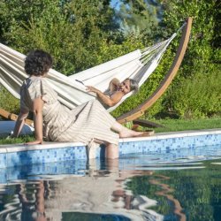 Modesta Latte kologisk Single Hngekje