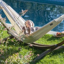 Modesta Latte kologisk Single Hngekje