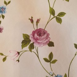 Rund voksdug med elastik 60 cm Outlet Michelle Blomst