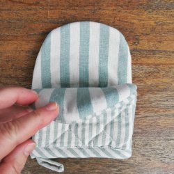 Grydelapper Turkis Frog Medium 2 stk