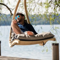 Swing Lounger Hngestol Antrasit