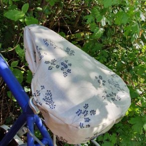 Cykelsadelovertrk Margit Alberte Bl