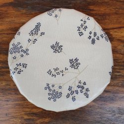 Au Maison Voksdug Alberte Bl Rund med Elastik 130 cm