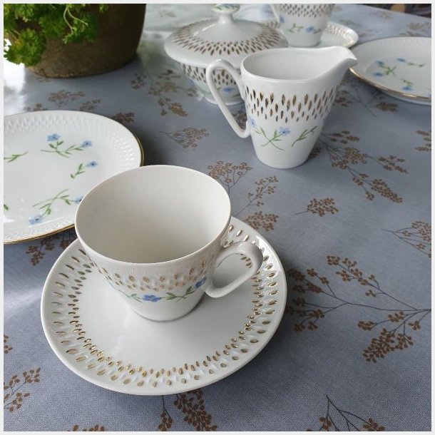 Au Maison Voksdug Alberte Blue Hazel med Elastik 120 cm