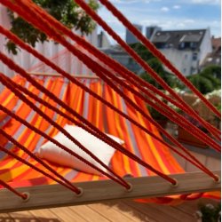 orange h�ngek�je i vandafvisende stof