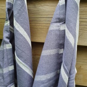 Viskestykke Bomuld Stribet Bl Au Maison