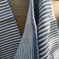 stribede strikkede almuebl karklude