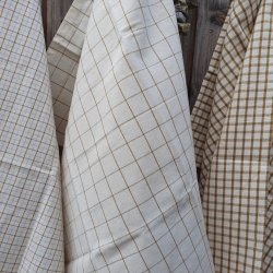 Viskestykke Mix Beige Khaki Ternet