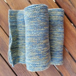 Karklude Multikulr Bl Gule Meleret