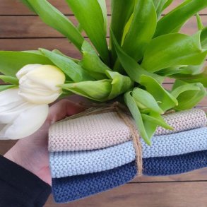 smukke havbl� �kologiske karklude