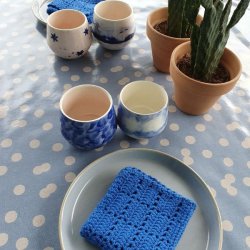 Au Maison Voksdug Bobbi Lys Bl Prikker