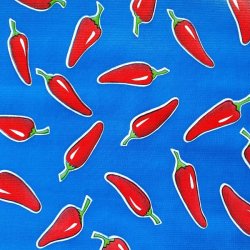 Chili Bl� Mexicansk Voksdug 