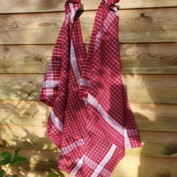 fantastiske retro viskestykker i blommefarvet