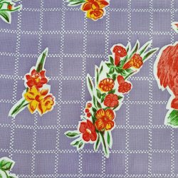 Rosendal Lilla Voksdug med Blomster