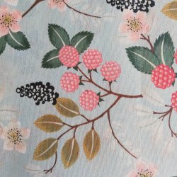 Rund tekstildug med Elastik Japansk Pastel �138 cm