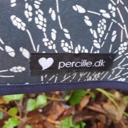 Rund Voksdug Blue Meadow 140 cm