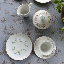 Au Maison Voksdug Alberte Blue Hazel med Elastik 120 cm