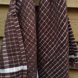 Viskestykke Frott Brun