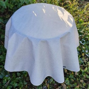 Rund tekstildug 139 cm Lys Hr