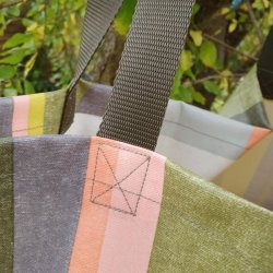 Taske Andrea Pastel Striber