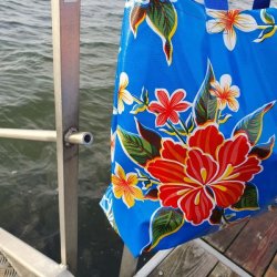 bunden p den bl vinterbadetaske