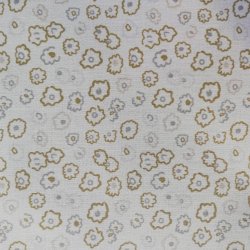 Rund tekstildug med Elastik Brun og Beige Coletta �138 cm