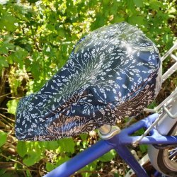 Cykelsadelovertrk Margit Blue Meadow