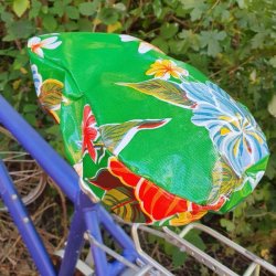 Cykelsadelovertrk Margit Grn Fortin