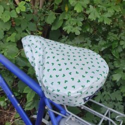 Cykelsadelovertrk Margit Grn Krlighed