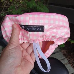 Cykelsadelovertr�k Margit Pink med Tern