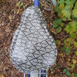 Cykelsadelovertrk Margit Sort Trigo