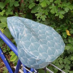 Cykelsadelovertr�k Margit Antikgr�n