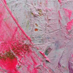 Ny Pink Energi Maleri 60 x 80 cm