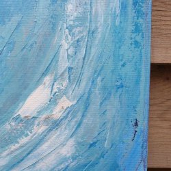 Blue Sky Maleri 40 x 40 cm