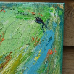 Maleri Naranjes 30 x 30 cm