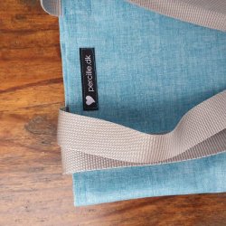 praktisk elcykelbatteritaske i voksdug