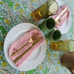 Rund voksdug med Kantebnd 142 cm Grn/Gul/Rosa