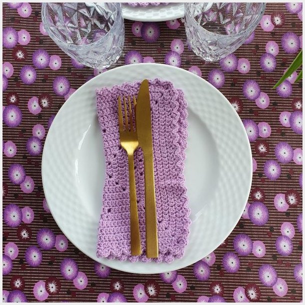 flot lilla og bordeaux voksdug