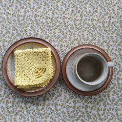 Voksdug Au Maison Fiona Yellow 140 cm