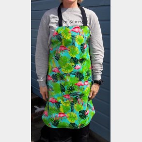 Forkl�de i voksdug med flamingo